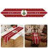 Christmas Decorations Table Runner Xmas Holiday Kitchen Dining Table Decoration Christmas Tablecloth for Home Party Decor