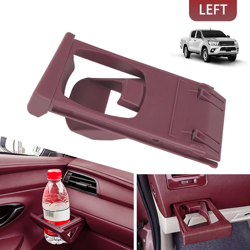 Car Cup Holder Support For Toyota Hilux Vigo SR Pickup Fortuner 2004 ~2015 55604-0K010 556040K010 Black /Brown Cup Bracket