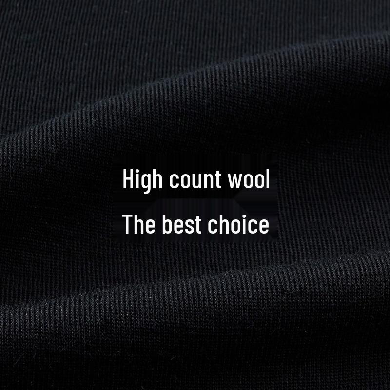 GIOVANNI VALENTINO Women's Round Neck Short Sleeve Pure Wool T-Shirt