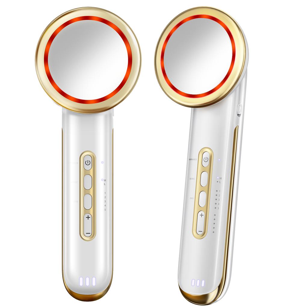 Electric EMS Body Shaping Massager Ultrasound Cavitation Fat Burner Slimming Machine Face Lifting Weight Loss Device