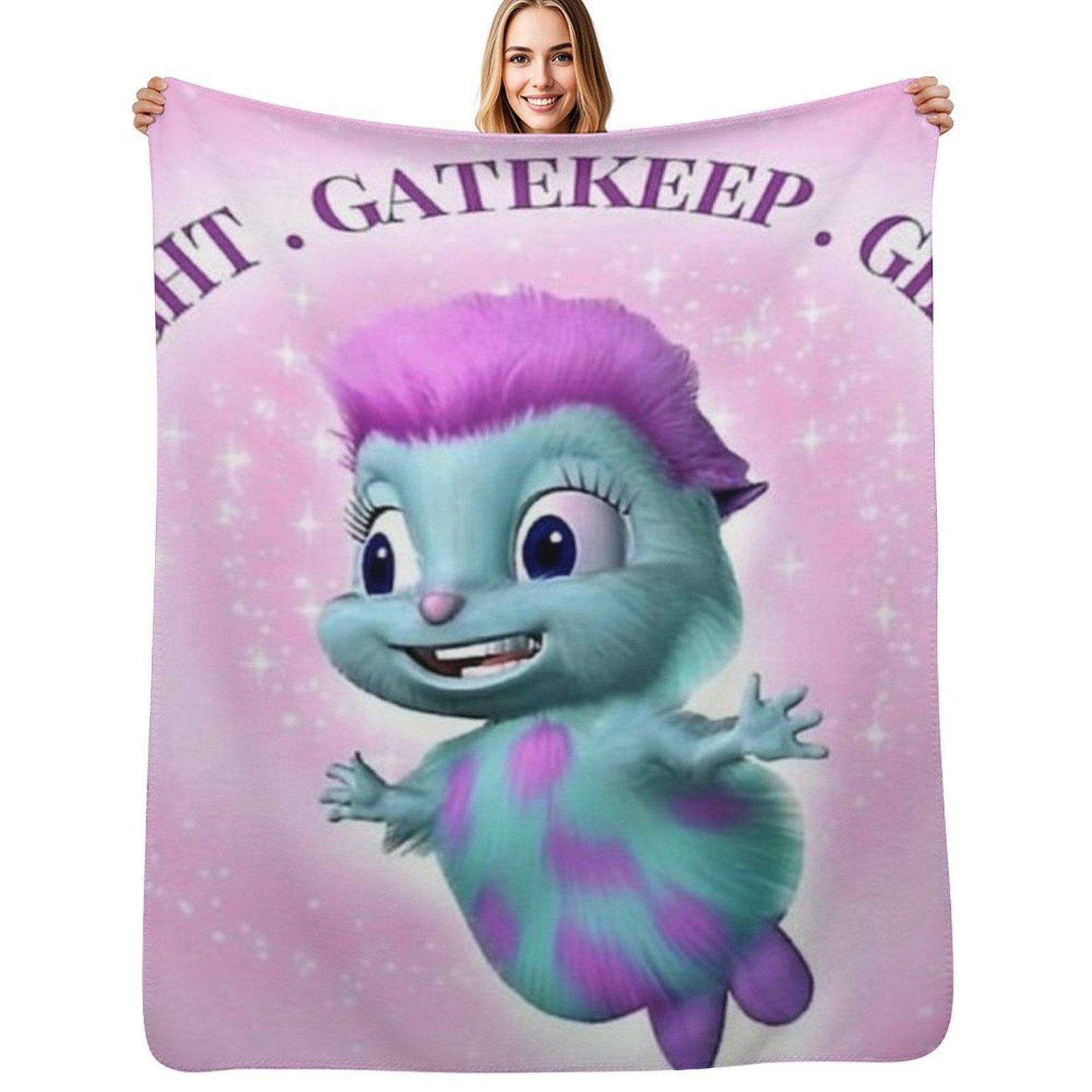 Bibble meme Throw Blanket Ultra Plush Cozy Blanket for Napping Sleeping 102x76cm(40x30in)