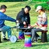 Outdoor Portable Rainbow Fold Expandable Lightweight Plastic Stool Travel Queue Camping Fish Home Saving Space Telescopic Stool