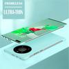 Solid Candy Color Frameless Hard PC Back Cover Case For Huawei Mate 60 50 40 30 Pro ShockProof Ultra Thin Cases