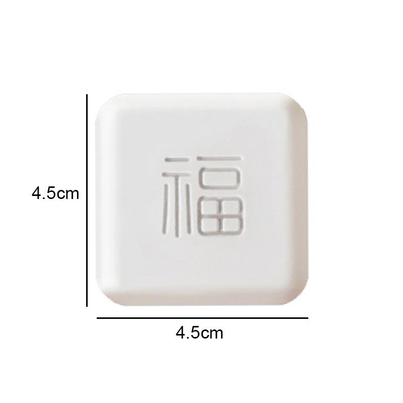 Silicone world Door Stoppers Wall Protection Safety Shock Absorber Door Handle Bumpers Self Adhesive Round SquareWall Protectors