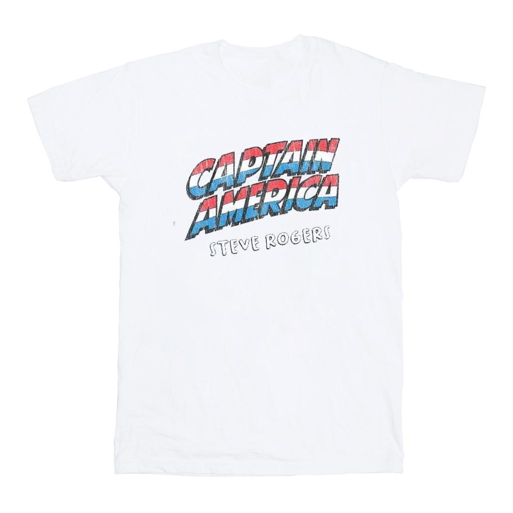 Marvel Mens Captain America AKA Steve Rogers T-Shirt