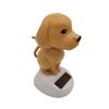 Dashboard Ornament Bobbling Head Toys Solar Powered Dancing Dog Solar Swing Dog Shaking Head Dolls