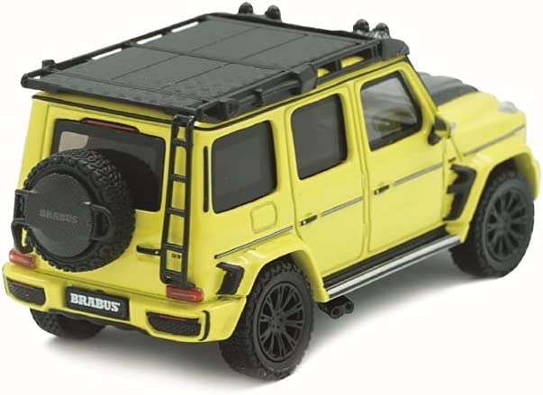 Almost Real G-Class Adventure Package Mercedes-AMG G63-2020- Electric Beam Yellow 1/64 Scale Diecast Model Car (Product Number: 660533001)