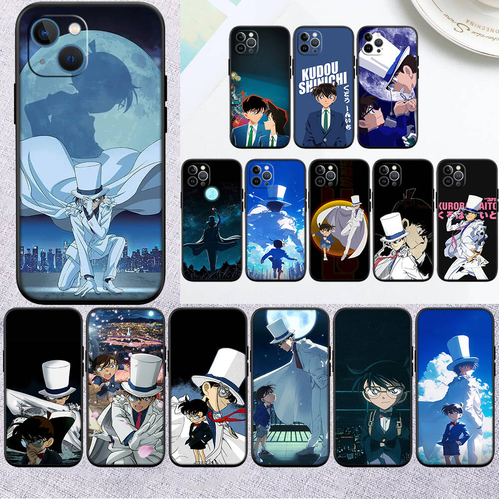 MH39 Detective Conan Phone Shell Case for Redmi Note 12 12S 12C 13 13C 13R 14 14S 14R 14C Pro Max Plus A3 A3X A4 A5 11A 13X