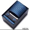 Men's Formal Business Jacquard Tie Gift Box Set