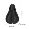 Non Slip Reflective Bicycles Saddles Pad with Soft Padding for Childrens Mountain Road Bikes