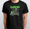Rancid Spoiled Band Punk Rock T-SHIRT Black