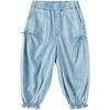 Balabala Girls' 2026 Summer Bubble Jogger Pants