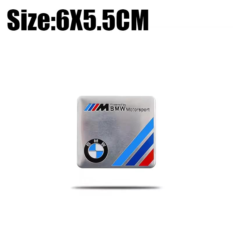 3D Aluminum Car Styling Sticker Body Trunk Decoration Decal Accessories For BMW G80 G06 G07 G42 G14 G15 G16 F82 F20 F21 F83 M2 M