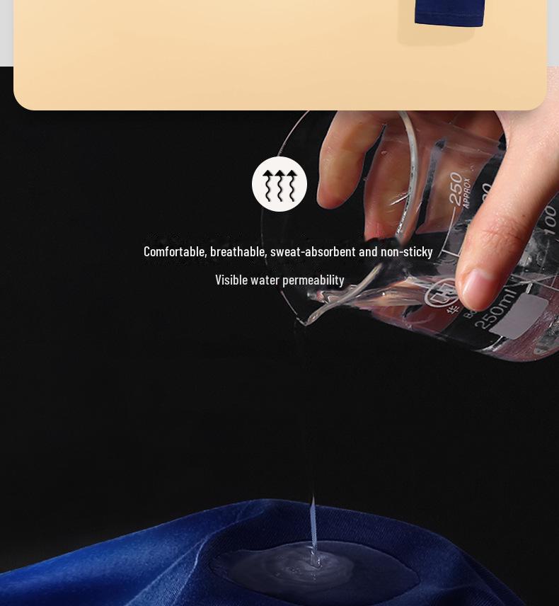 Men's High Collar Cotton Light Top - Comfortable, Breathable, Close-fitting Autumn Undershirt