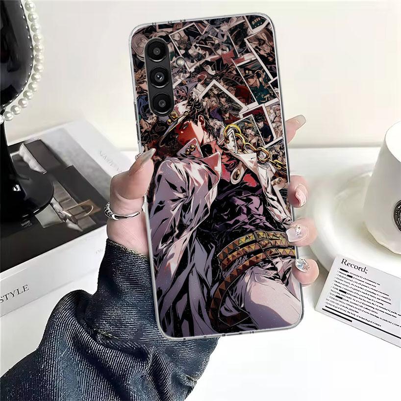 JoJo's Bizarre Adventure Kujo Jotaro Phone Case For Samsung Galaxy A13 A14 A15 A16 A17 A53 A54 A55 A56 A57 A33 A34 A35 A36 A37 A