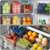 Refrigerator Side Door Fresh-Keeping Storage Box for Fruits, Vegetables, Ginger, Garlic, and Sundries