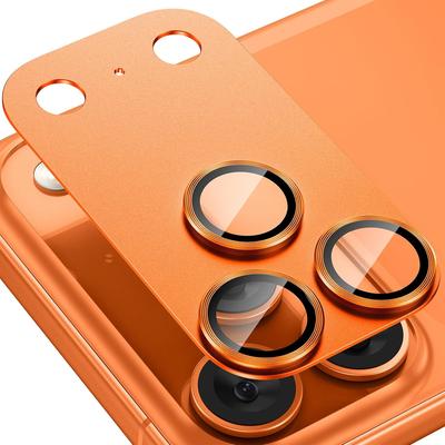 Aluminum Metal Tempered Glass Camera Lens Protector Cover For iPhone 17 Pro Max Air 17Pro 17Promax iPhone17 iPhoneair Phone Protection Accessories