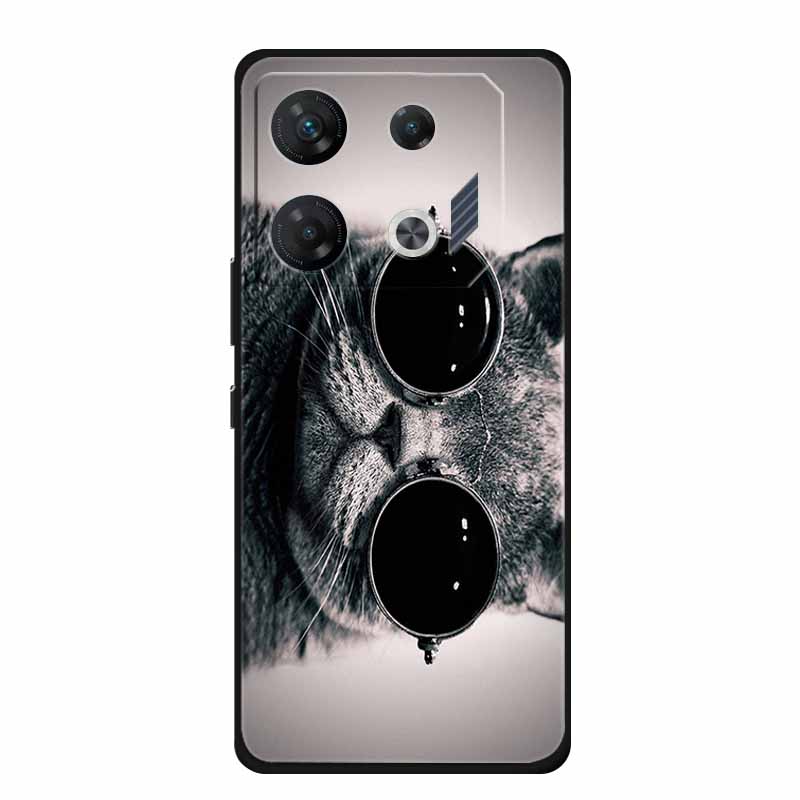 For Infinix GT 10 Pro Case Animals Soft TPU Silicone Phone Cases for Infinix GT10 Pro X6739 Back Cover Shockproof Wolf New Coque