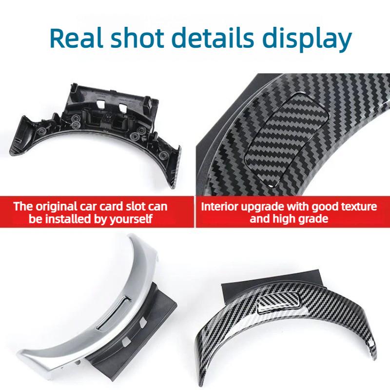Cache-bouton de commande d'accessoires intérieurs A2056803407 pour Mercedes W205 C200 C250 C300 C400 W253 GLC200 GLC300, garniture