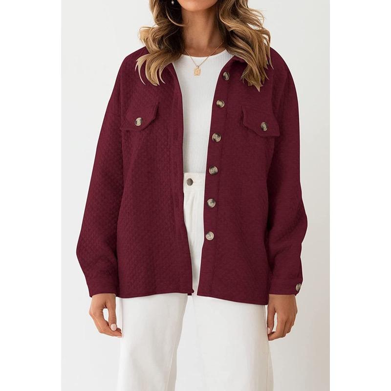 Women's Solid Color Jacket Jacket