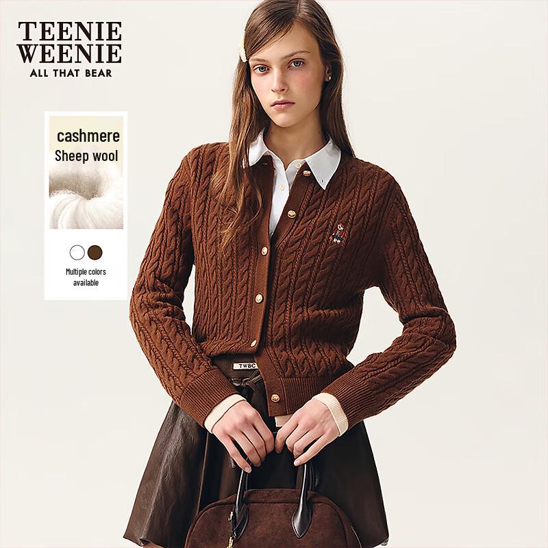 Teenie Weenie Women's Cartoon Knit Cardigan