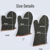 ZISIZ Heat-Insulating Microwave Oven Glove