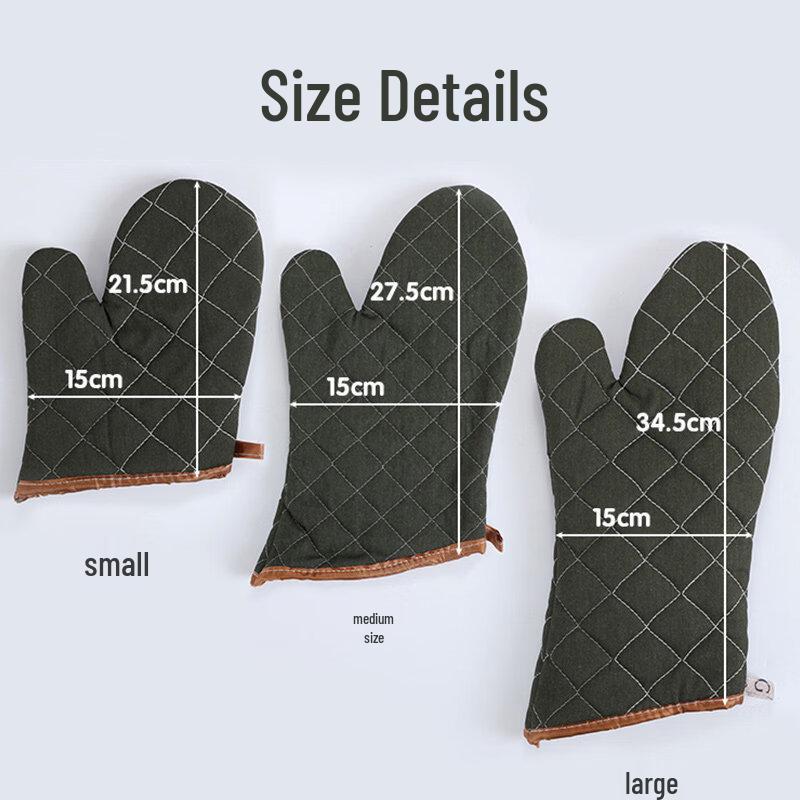 ZISIZ Heat-Insulating Microwave Oven Glove
