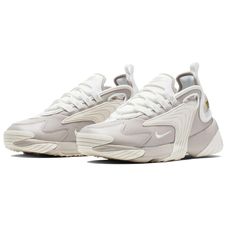Nike Zoom 2K Women's Moon Particle/Summit White Air Zoom Cushioning Shoes AO0354-200