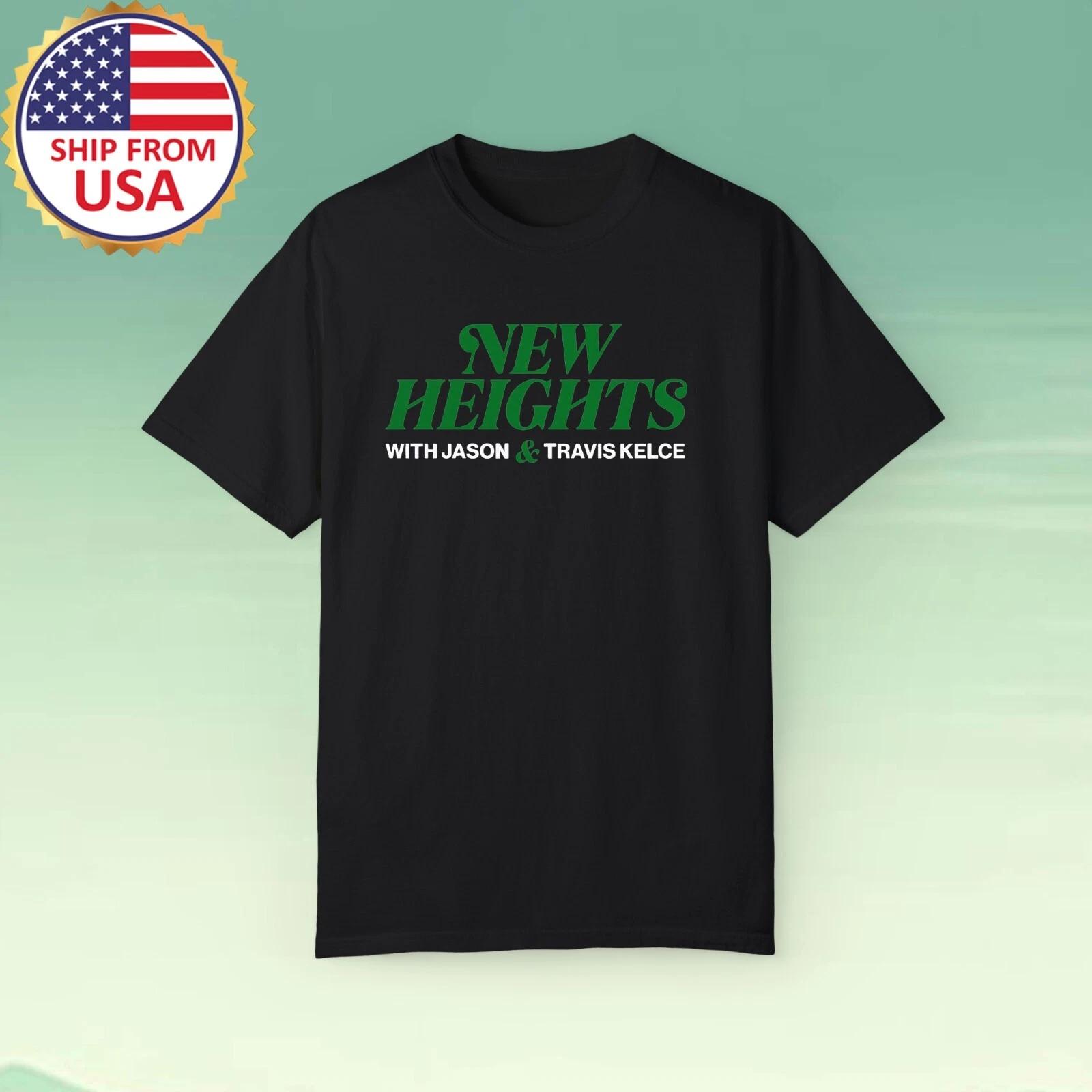 New Heights Jason Travis Kelce Men s Black Size S-5XL S