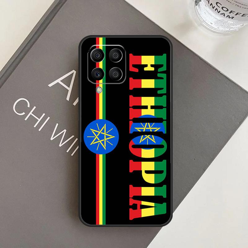Ethiopia Flag Case For Samsung Galaxy M15 M35 M55 M56 M36 M16 M06 M31 M13 M33 M53 M12 M32 M52 M14 M34 M54