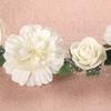 Flower Headband Nice Looking Adjustable Artificial Women Girl Flower Wreath Crown for Wedding