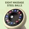 Smart Cupping Massage Machine 9 Levels Vacuum Suction Cup Chinese Meridian Cans Red Light Heating Jars Body Cellulite Scraping