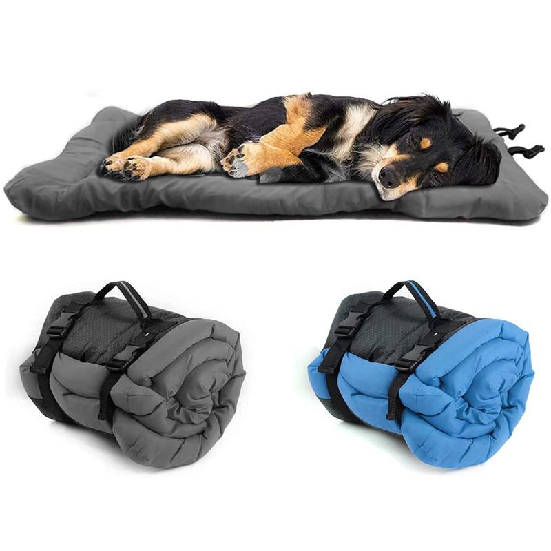 Foldable Waterproof Dog Bed Heavy Duty Cover Hardwearing Puppy Pet Cushion Mattress