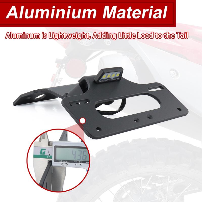 Fit For Honda CRF300L RALLY CRF300RX CRF300RL Motorcycle Rear Tail Tidy Fender Eliminator License Registration Plate Holder