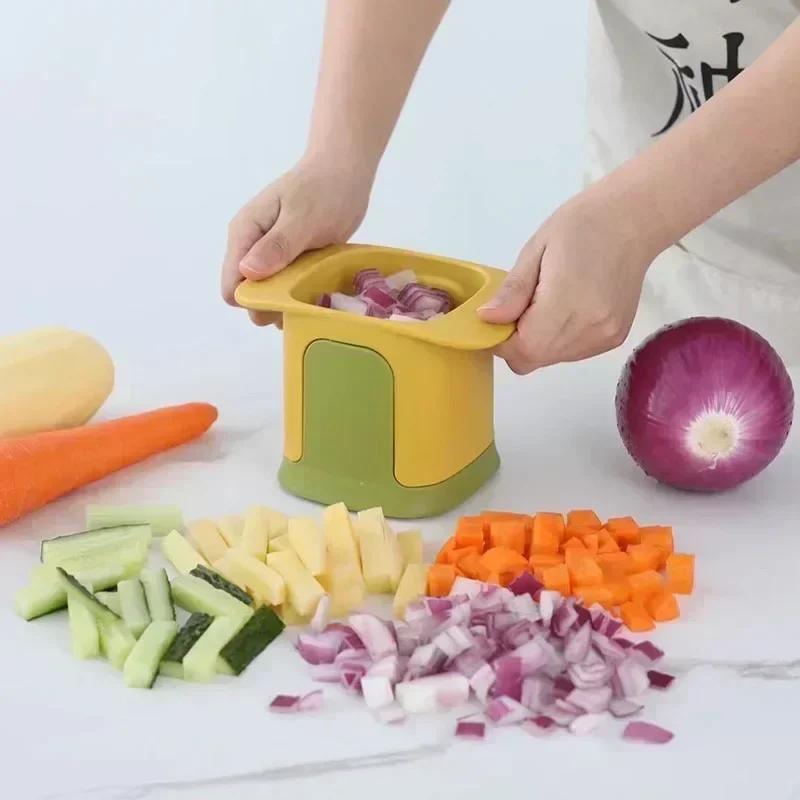 Kitchen Household Creative Chips Maker Chipper Potato Veggie Chopper Slicers Potato Chips Waffle Maker Vegetable Cutter Tools