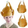 Soft Roasted Funny Caps Thanksgiving Day Turkey Hat Festival Costume