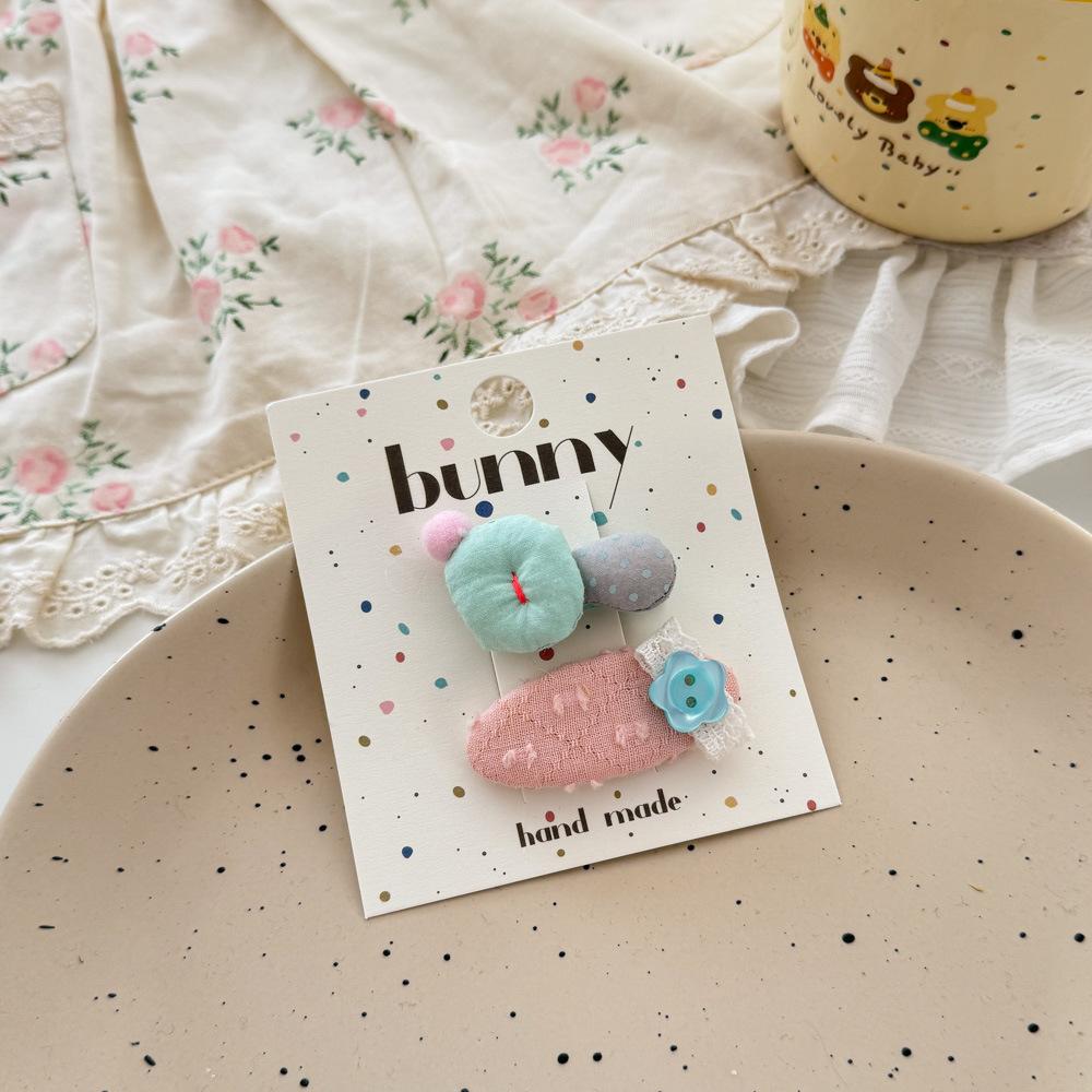 2pcs/set Pinces à Cheveux Épingles à Cheveux Mignonnes Barrettes Pinces BB Pinces à Cheveux pour Enfants Couvre-chef Pince à Cheveux Accessoires pour Cheveux Coiffe