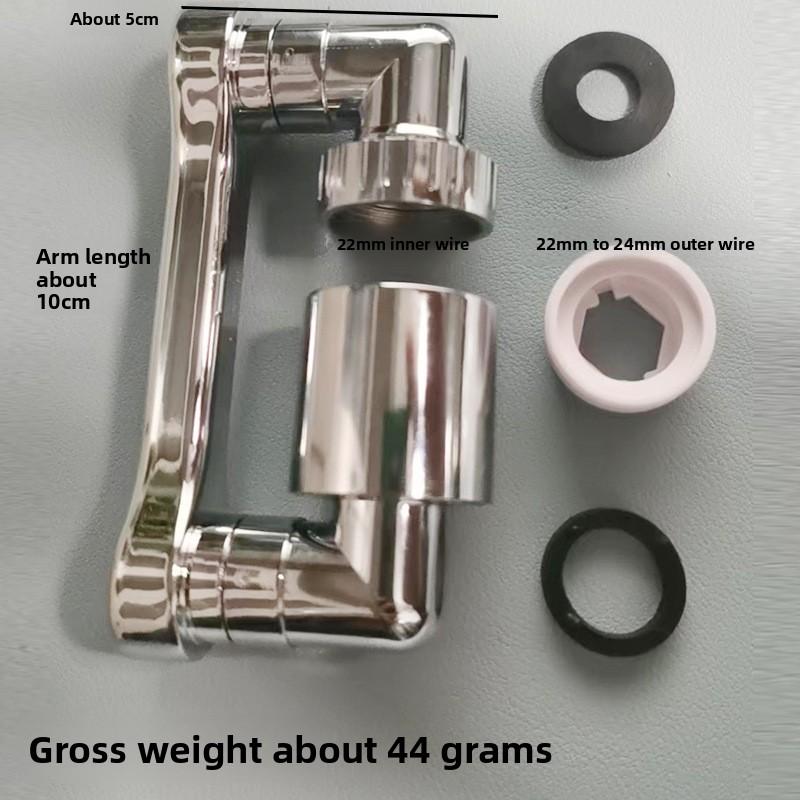 Washbasin Faucet, Mechanical Arm, Universal Bubble Maker, Anti-splash Nozzle, Water Dispenser, Extension and Lengthening Water-saving Device