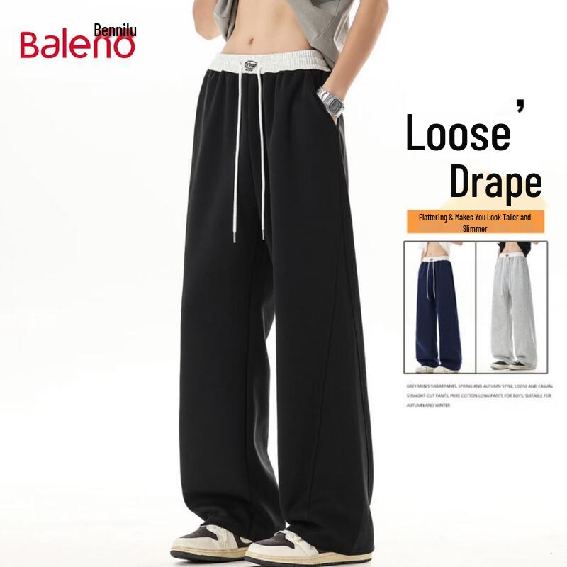Baleno Men s Trendy Curved-Cut Casual Pants 3XL