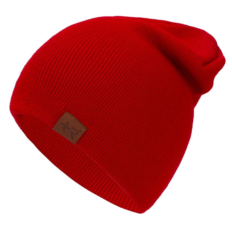 1 Pcs Unisex Beanie Hat Casual Beanie For Men & Women Warm Soft Knitted Hat Stylish Plain Daily Winter Hat