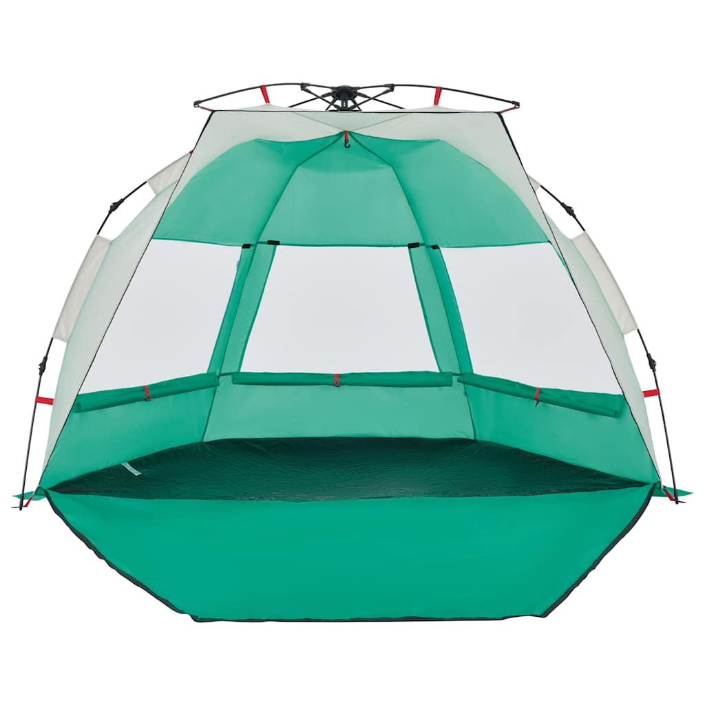 Beach Tent for 2 Persons Sea Green Quick Release Waterproof