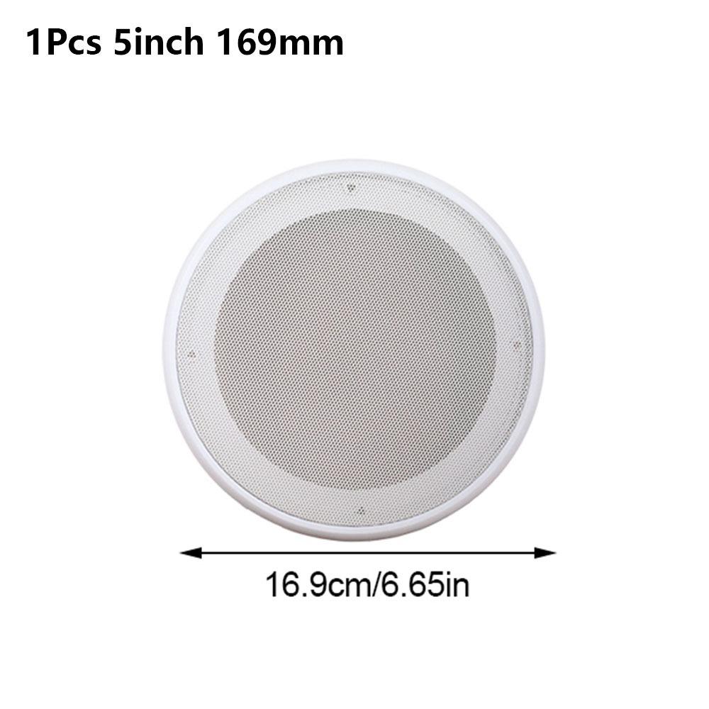 1Pcs 4/5/6.5/8inch Car Speaker Protective Grill Speaker Mesh  Car Audio System Ceiling Speaker