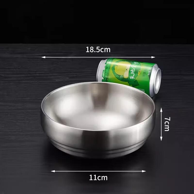 

Korean Stainless Steel Bibimbap & Noodle Bowl