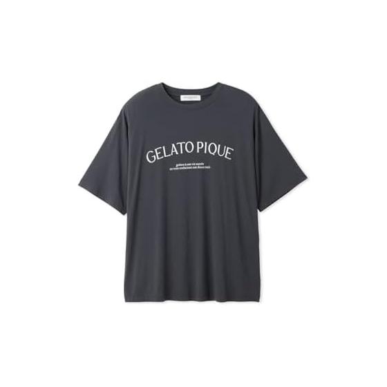 [Gelato Pique] HOMME Rayon Logo T-shirt PMCT241281 Men s