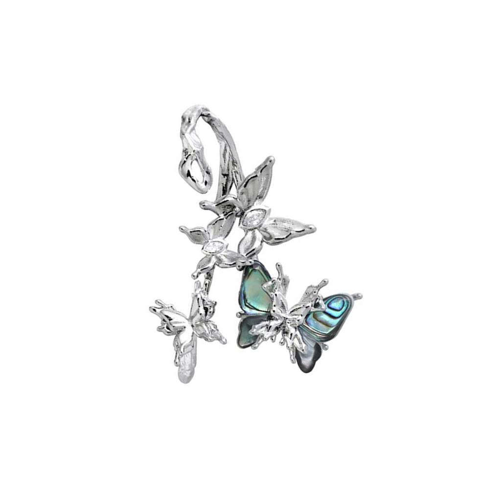 Elegant Butterfly Studs Earrings With Stylish Rhinestones for Fashionable Women Seek Unique Styles and Comfortable Wear