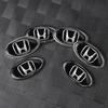 3D Aluminum Car Emblem Stickers Body Trunk Badge Decoration Decal For Civic Fit Accord CRV Jazz Odyssey Accessories Wheel