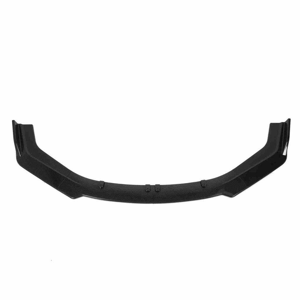 4 Piece Bumper Lip Splitter Spoiler Carbon Fiber Pattern Rugged Front Bumper Lip Diffuser Universal for Car
