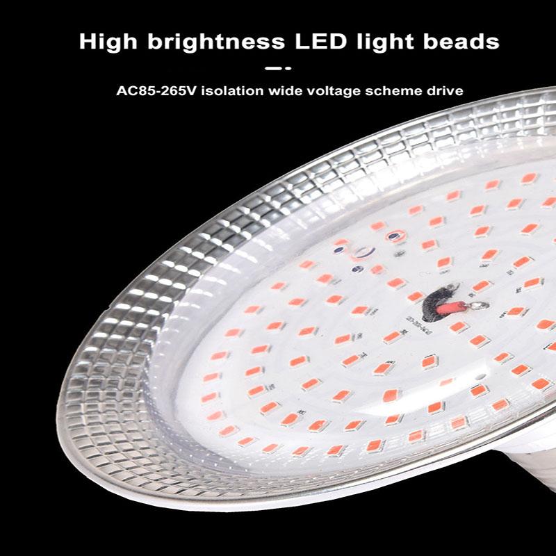 E27 lamp 18W plant growth lamp fruit and vegetable plant solar fill light indoor full spectrum succulent plant flower bed fill