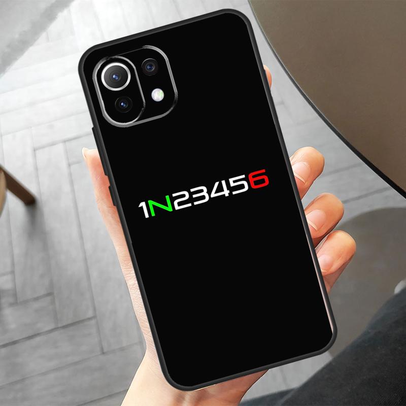1N23456 Motorcycle Funda For POCO F6 X6 Pro X5 X3 F3 F5 M6 M5s Xiaomi 14 Ultra 12 13 Lite 11T 12T 13T Pro Case