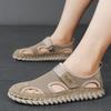 Men's Plus Size Breathable Mesh Closed-Toe Summer Sandals